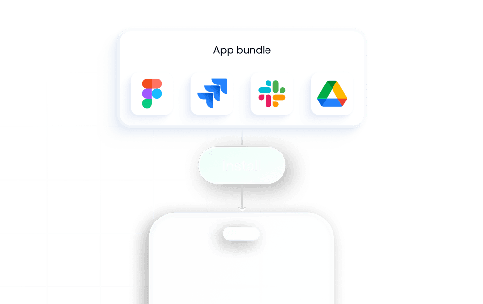 A screen displaying 'User New Profile' options, listing profiles like 'Matthew C. Hall' and 'Michele C. Johnson' for installation.
