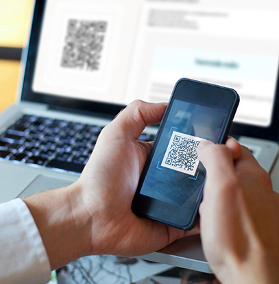 QR-code based enrollment