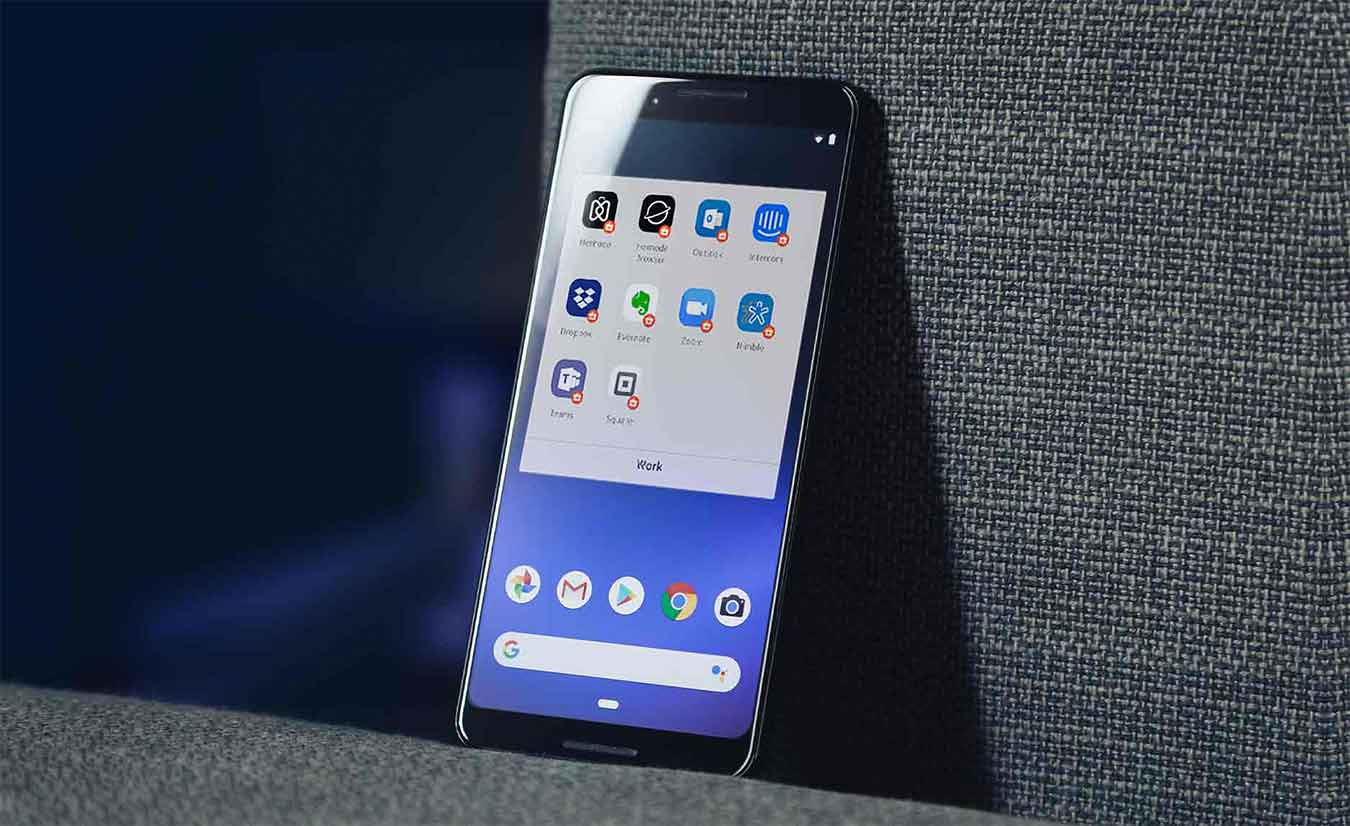 Containerization based work profiles