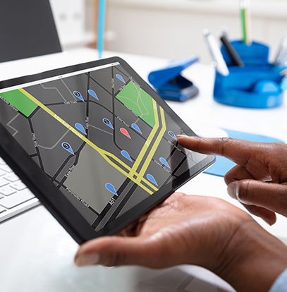 Real-time location reports