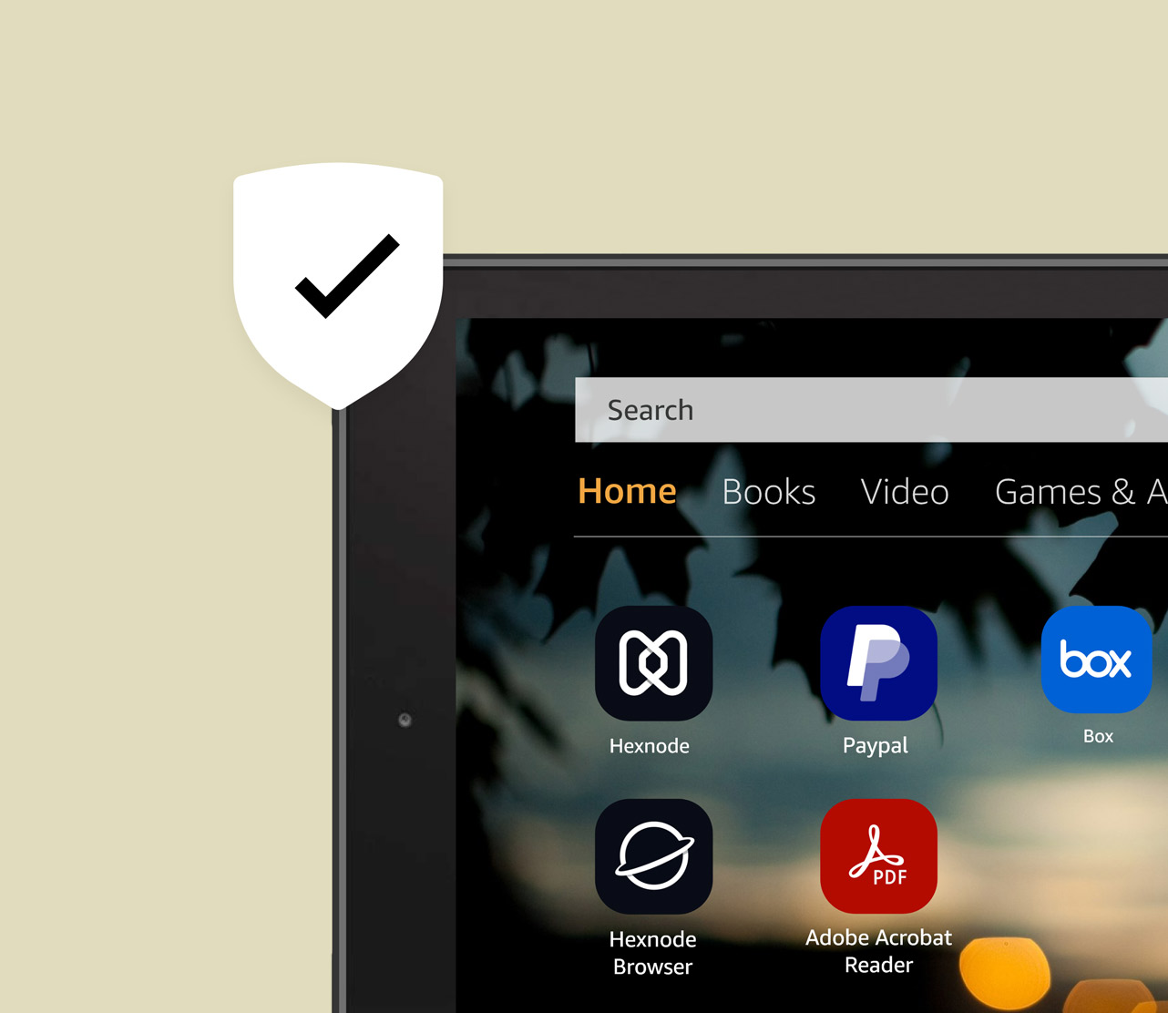 Application Management for Fire os